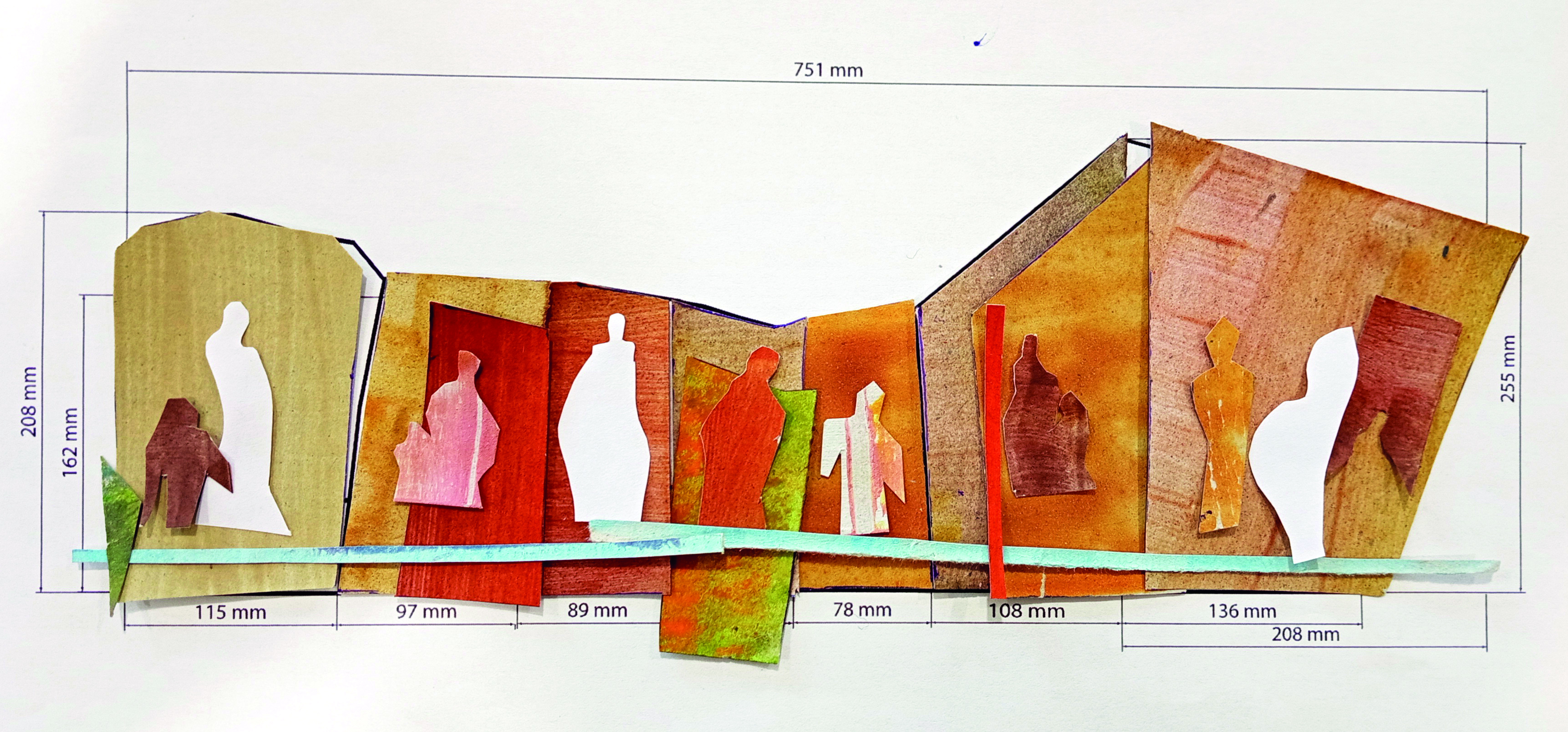 Prueba de color para la presentación del proyecto “Protesta”