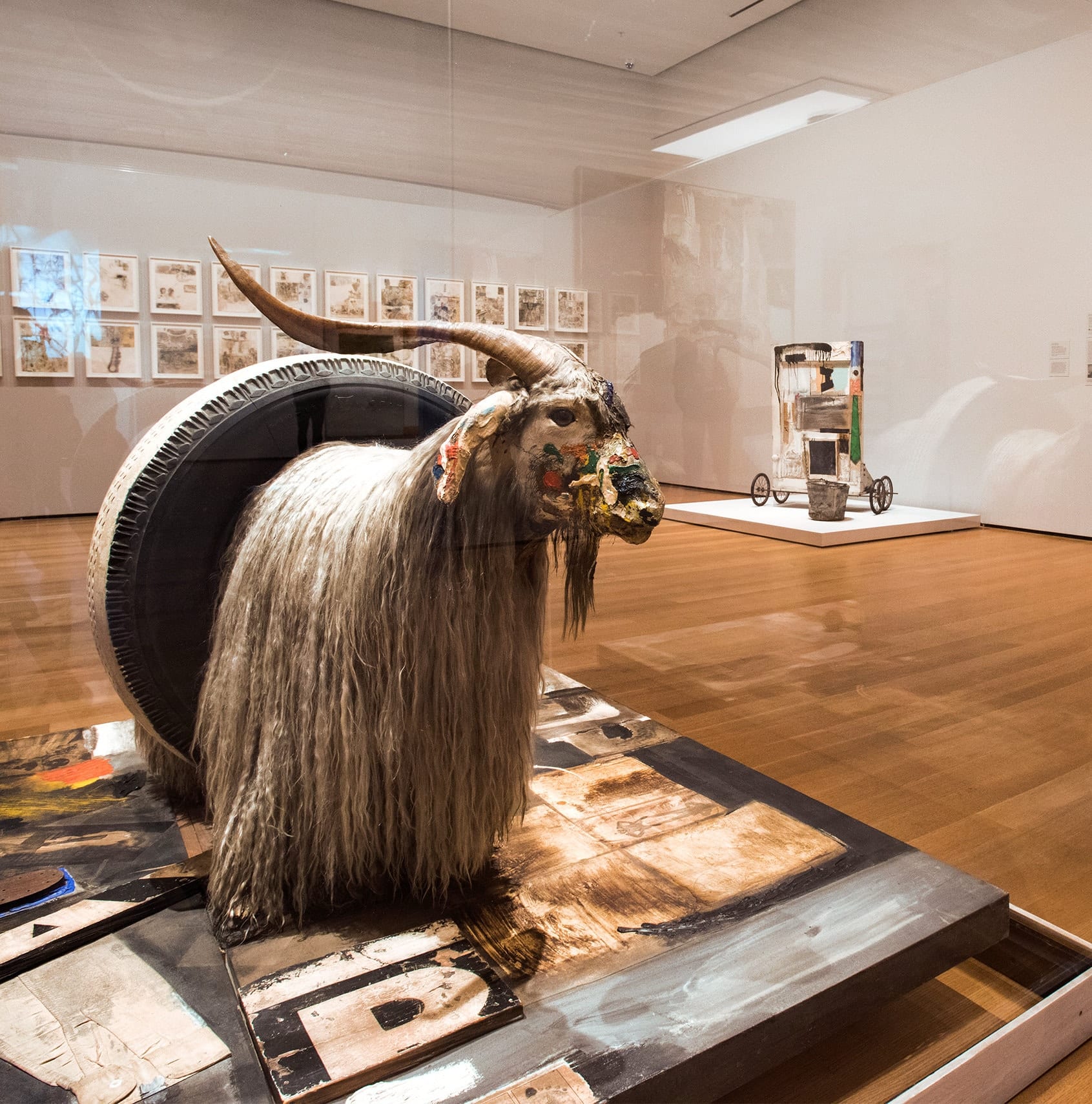 Obra de Robert Rauschenberg, web de Juan Manuel Gutiérrez